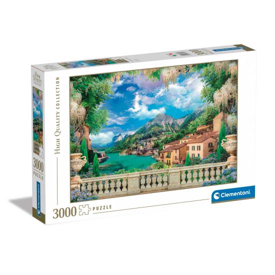 Puzzle Clementoni Luxuoso Terraço no Lago de 3000 Pçs
