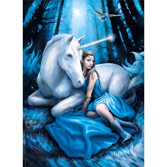 Puzzle de lua azul Clementoni 1000 peças Puzzle de lua azul Clementoni 1000 peças