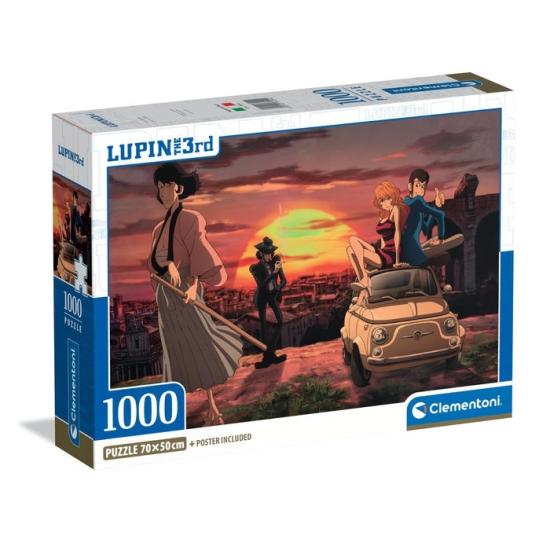Puzzle Clementoni Lupin III - 1 de 1000 Peças
