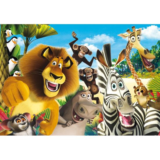 Clementoni Madagascar Maxi Puzzle 104 Peças Clementoni Madagascar Maxi Puzzle 104 Peças