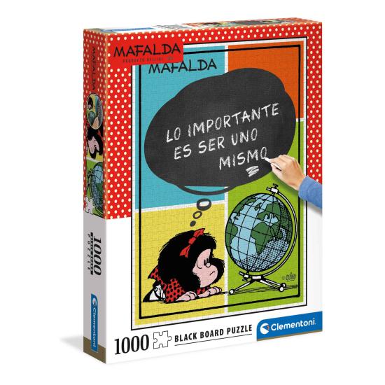 Puzzle de ardósia Clementoni Mafalda 1000 peças
