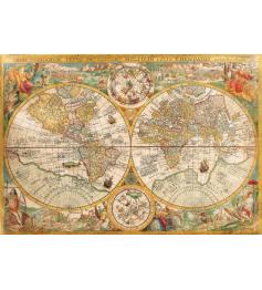 Puzzle Clementoni Mapa do Velho Mundo 2000 Peças