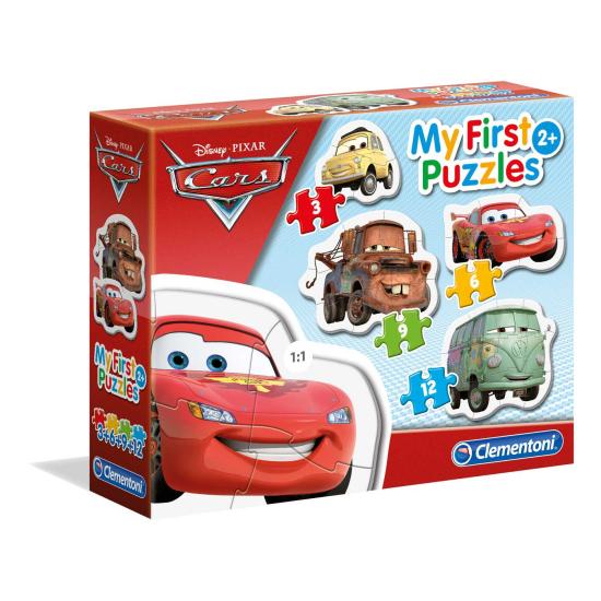 Puzzle Clementoni My First Puzzle Cars 3-6-9-12 Pzs.