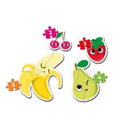 Puzzle Clementoni My First Fruit Puzzle 2-3-4-5 Pzs.