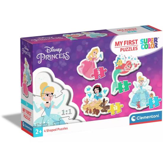 Puzzle Clementoni My First Puzzle Princesses 3-6-9-12 Pzs.