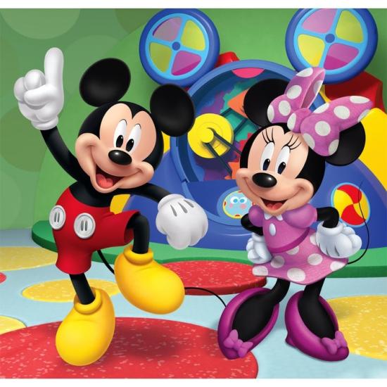 Puzzle Clementoni Mickey de 3 x 48 Peças