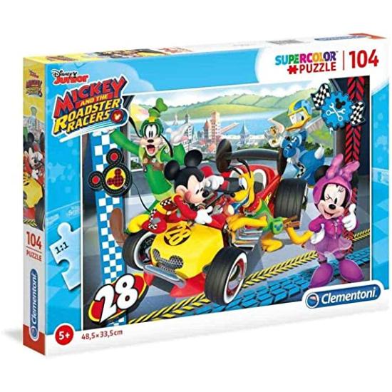 Puzzle Clementoni Mickey Roadster Race 104 peças