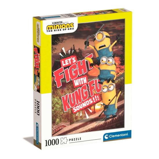 Puzzle Clementoni Minions 2 A Origem do Gru de 1000 P Puzzle Clementoni Minions 2 A Origem do Gru de 1000 P