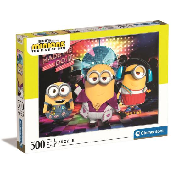 Puzzle Clementoni Minions 2 A Origem do Gru de 500 P