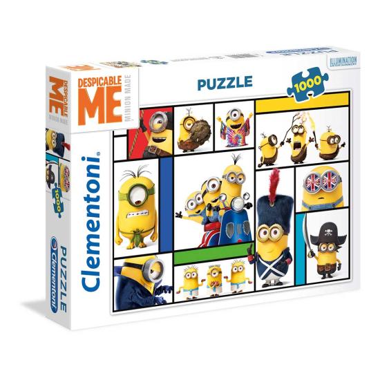 Puzzle de colagem Clementoni Minions 1000 peças