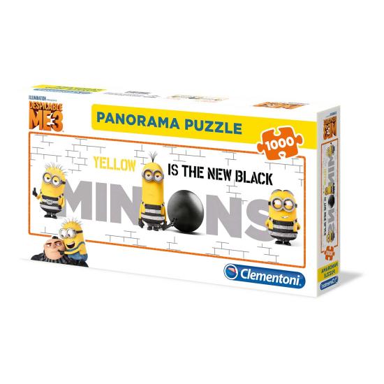 Clementoni Minions Puzzle, Yellow is the New Black 1000 Pcs