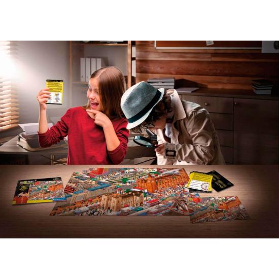 Quebra-cabeça Clementoni Mixtery Cyberattack em Londres 300 Pcs