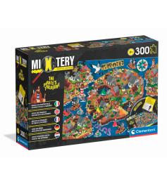Puzzle Clementoni Mixtery O Tesouro do Pirata 300 Pçs