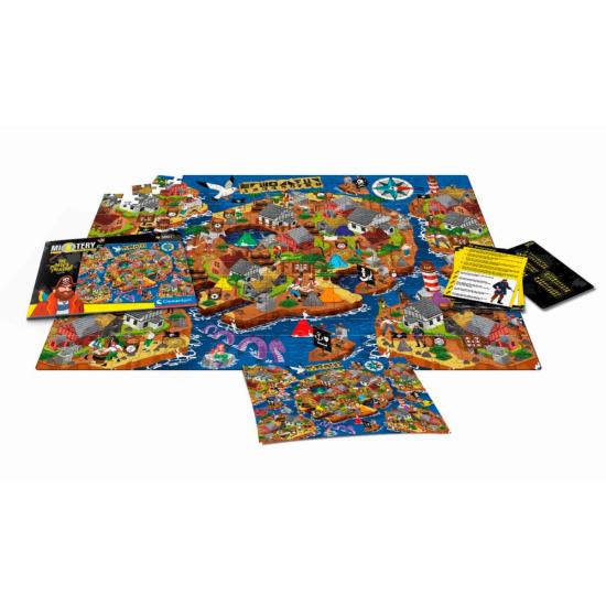 Puzzle Clementoni Mixtery O Tesouro do Pirata 300 Pçs