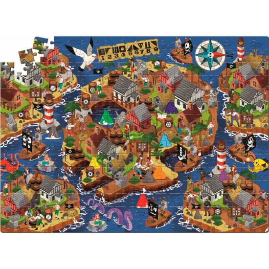 Puzzle Clementoni Mixtery O Tesouro do Pirata 300 Pçs
