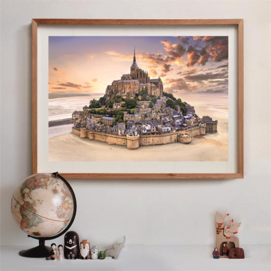 Puzzle Clementoni Mont Saint Michel 1500 peças