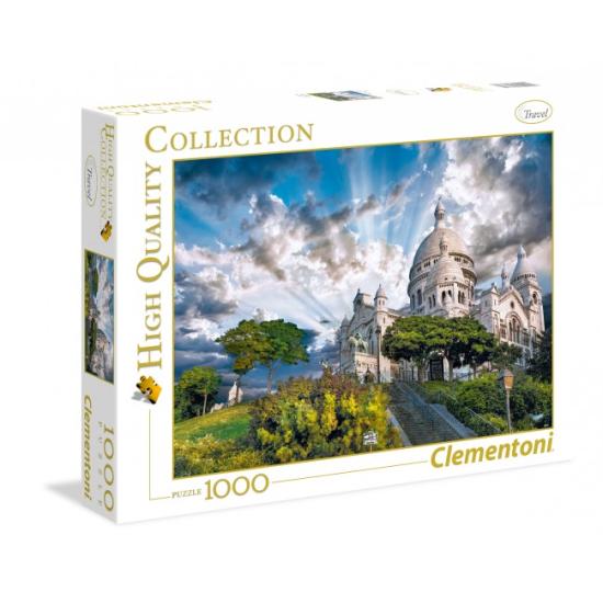 Puzzle Clementoni Montmartre 1000 peças Puzzle Clementoni Montmartre 1000 peças