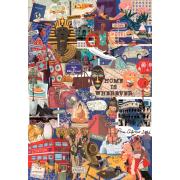Puzzle Clementoni Mais é mais, Viagens e Cultura 1000 Peças