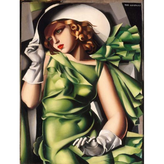 Puzzle Clementoni Mulher de Vestido Verde 1000 Peças