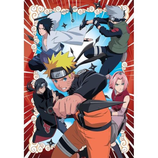 Puzzle Clementoni Naruto Ataque 1000 peças