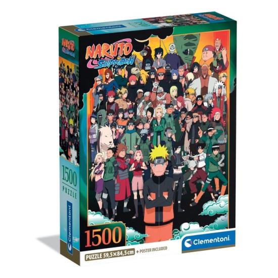 Puzzle Clementoni Naruto 1500 peças Puzzle Clementoni Naruto 1500 peças