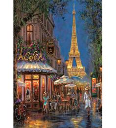 Puzzle Clementoni Noite no Café Eiffel 500 Peças
