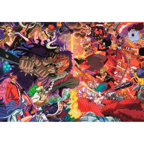 Puzzle Clementoni One Piece 3 de 1000 Peças Puzzle Clementoni One Piece 3 de 1000 Peças