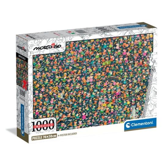 Puzzle Clementoni Impossível Mordillo 1000 peças