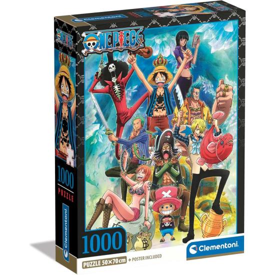 Puzzle Clementoni One Piece de 1000 peças