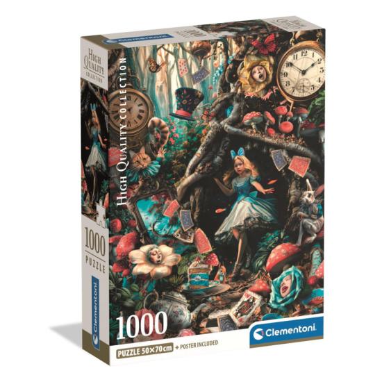 Puzzle Clementoni Mais um dia no país das maravilhas 1000 Pçs