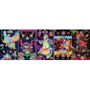 Puzzle Clementoni Panorama Animais Coloridos Disney 1000 Pçs