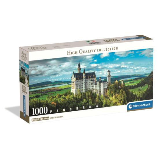 Puzzle Clementoni Panorama Neuschwanstein 1000 peças