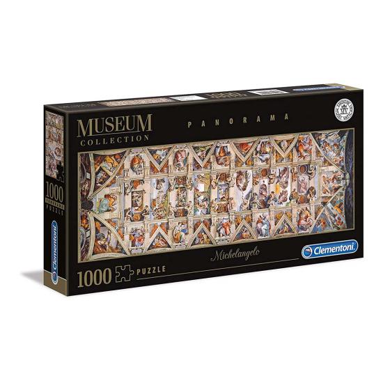 Puzzle Panorâmico Clementoni Capela Sistina 1000 Peças