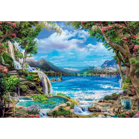 Puzzle Clementoni Paraiso na Terra de 2000 Peças Puzzle Clementoni Paraiso na Terra de 2000 Peças