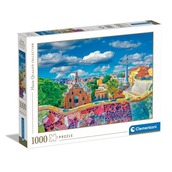 Puzzle Clementoni Parque Güell, Barcelona de 1000 Peças