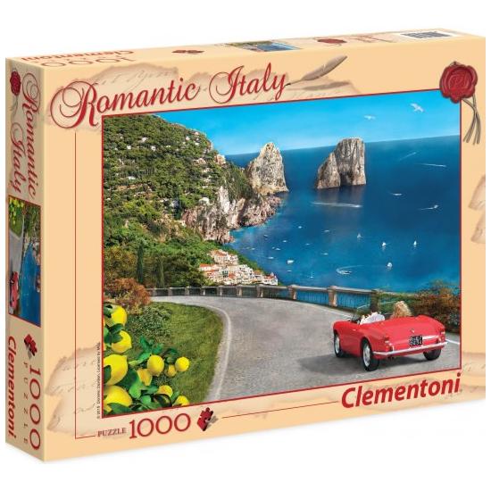 Passeio Romântico Puzzle Clementoni, Capri 1000 Peças