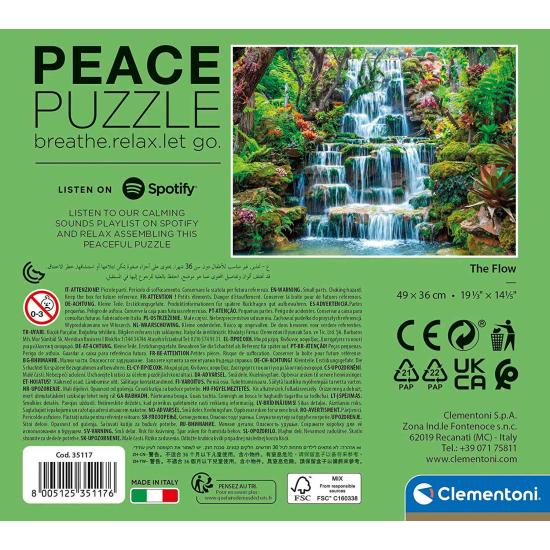 Puzzle Clementoni Peace Cachoeiras 500 peças