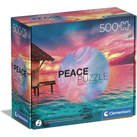 Puzzle Clementoni Peace Puzzle Viva o Presente 500 Peças
