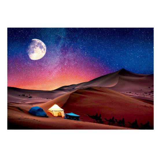 Puzzle Clementoni Peace Sonho da Noite Estrelada 500 pçs Puzzle Clementoni Peace Sonho da Noite Estrelada 500 pçs