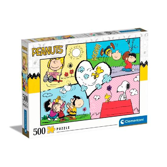 Puzzle Clementoni Peanuts Snoopy de 500 peças