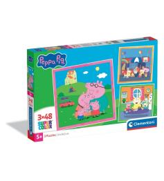 Puzzle Clementoni Dora 3 x 48 Peças