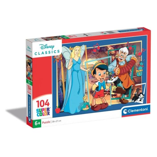 Puzzle Clementoni Pinóquio de 104 Peças