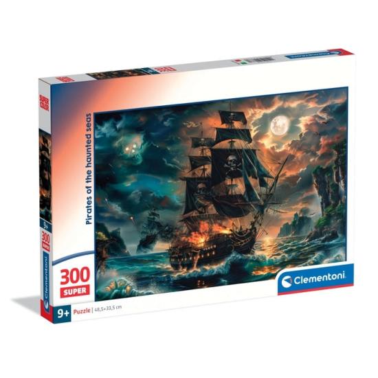 Puzzle Clementoni Piratas Dos Mares Assombrados XXL 300 Peças