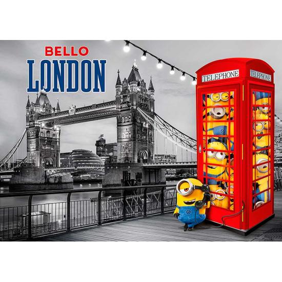 Puzzle Clementoni Platinum Minions, cabine telefônica 100