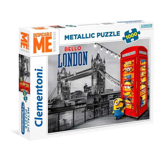 Puzzle Clementoni Platinum Minions, cabine telefônica 100