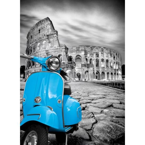 Clementoni Platinum Puzzle Vespa no Coliseu, Roma 1000 Peças Clementoni Platinum Puzzle Vespa no Coliseu, Roma 1000 Peças