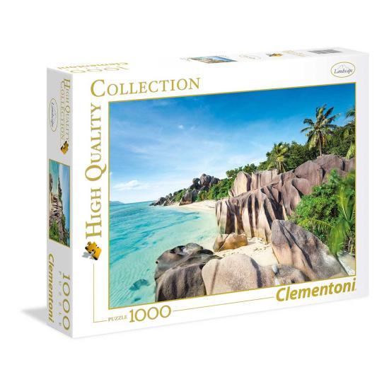 Puzzle Clementoni Beach Paradise 1000 peças Puzzle Clementoni Beach Paradise 1000 peças