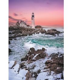 Puzzle Clementoni Primeira Neve Em Portland Head 1000 Peças