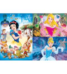 Puzzle Clementoni Princesas Disney 3 x 48 Peças