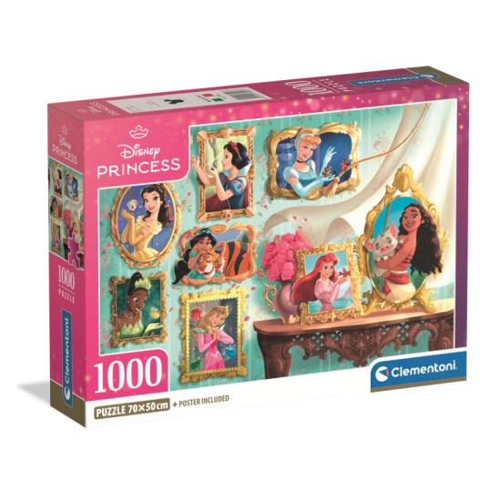 Puzzle Clementoni Princesas Disney de 1000 Peças